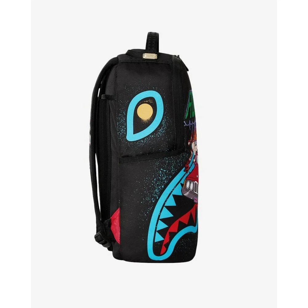 Sprayground Rugrats Forever Young Backpack Unisex Black Adjustable Strap SPR254